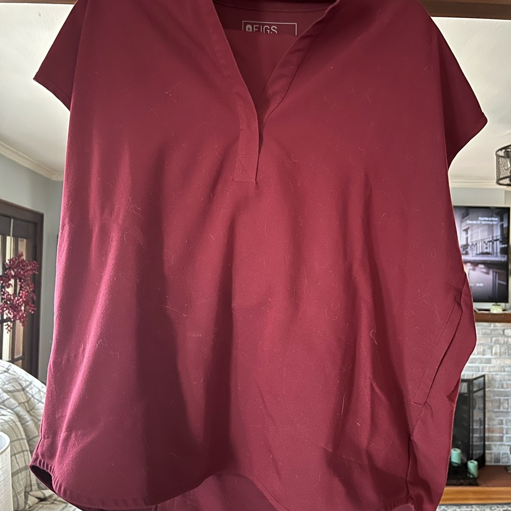 Large Burgundy Figs top and bottom